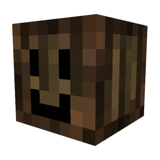 Heckenschere Minecraft avatar head, 3D render