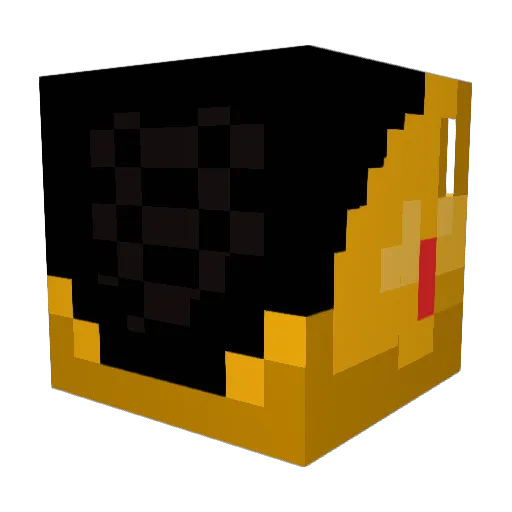 Hector2305 Minecraft avatar head, 3D render