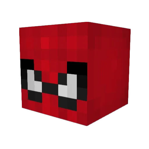 HectorSlice Minecraft avatar head, 3D render