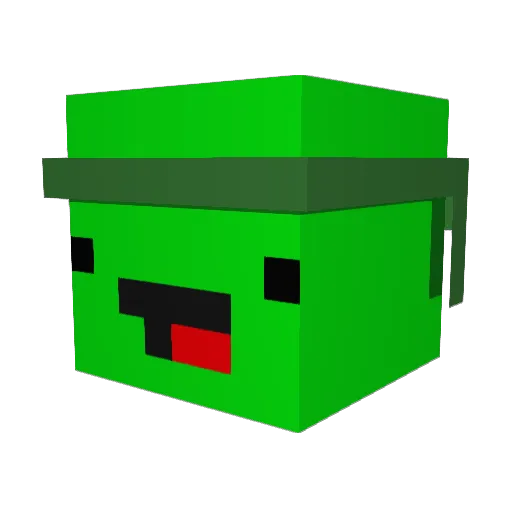 Hector_Gtz11 Minecraft avatar head, 3D render