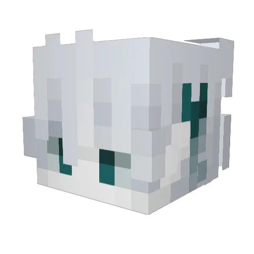 Hector_img11 Minecraft avatar head, 3D render
