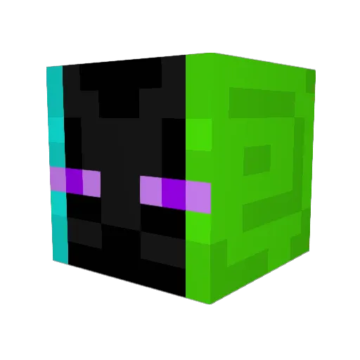 Hedodasilva Minecraft avatar head, 3D render