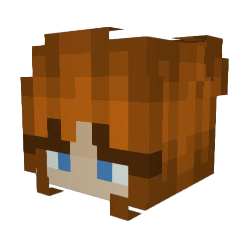 HedvigOwl4606 Minecraft avatar head, 3D render