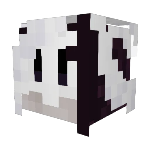Hedyyy1 Minecraft avatar head, 3D render