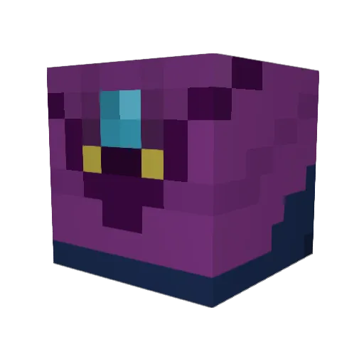 HeelNavi Minecraft avatar head, 3D render