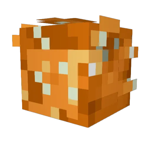 Heellx Minecraft avatar head, 3D render