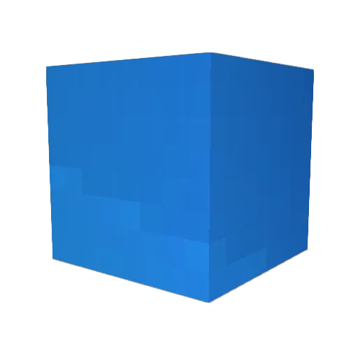 Heihua__WXS Minecraft avatar head, 3D render