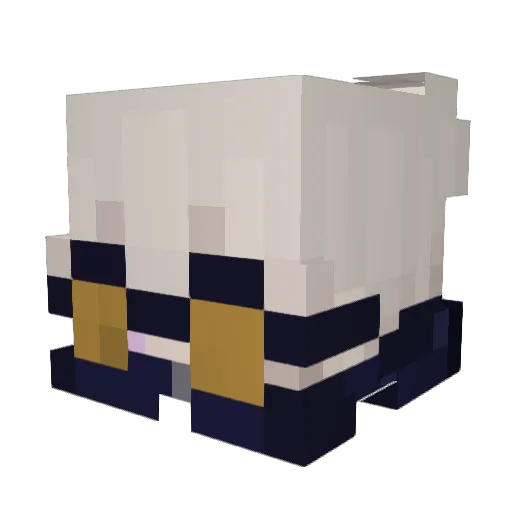 Heinz_Horst Minecraft avatar head, 3D render