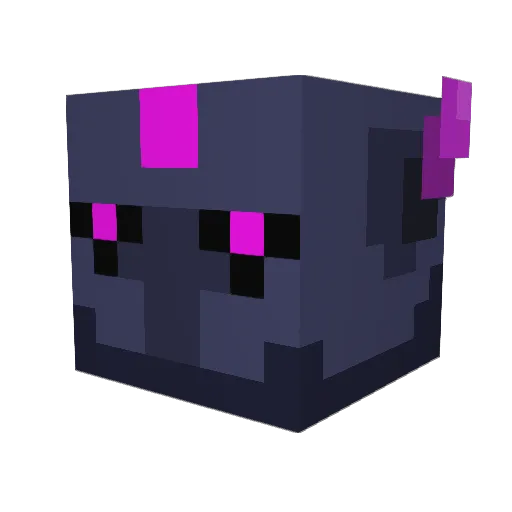 HeisePower Minecraft avatar head, 3D render
