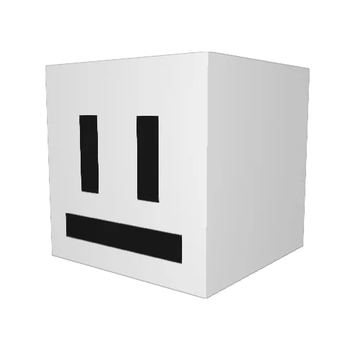 HeitorMonteiro Minecraft avatar head, 3D render