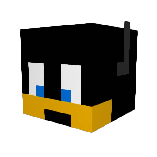 Hej_Fluen Minecraft avatar head, 3D render