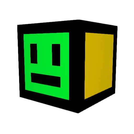 Hejtomte Minecraft avatar head, 3D render