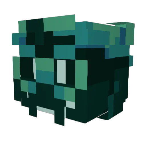 Hekkp86 Minecraft avatar head, 3D render