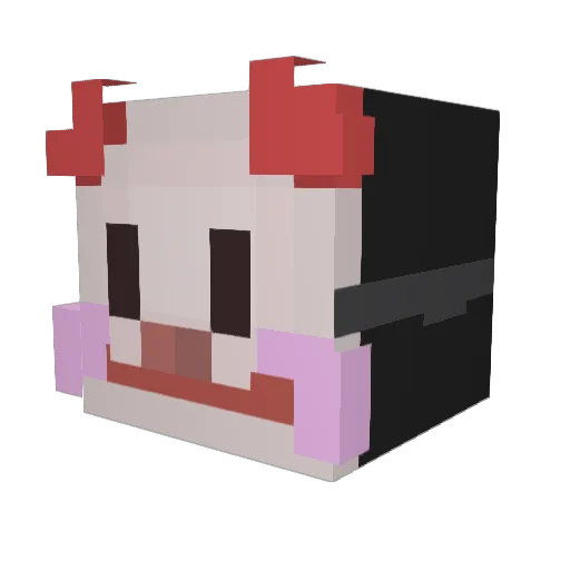 Heldhugo26 Minecraft avatar head, 3D render