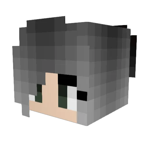 Helena20051 Minecraft avatar head, 3D render