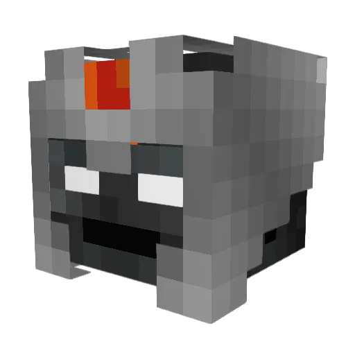 Helios223 Minecraft avatar head, 3D render