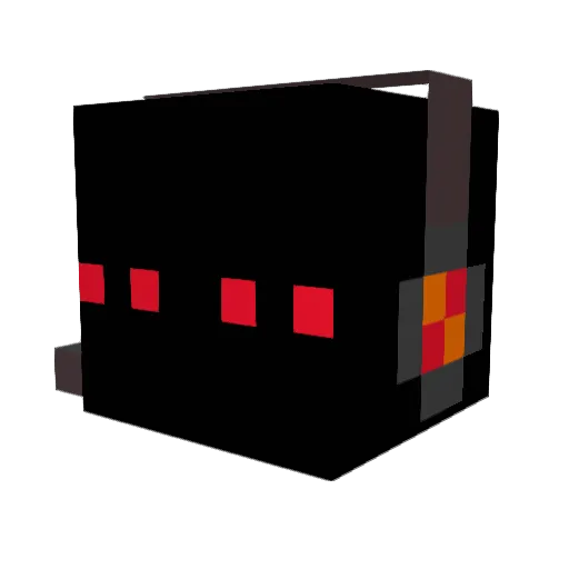 Helium213 Minecraft avatar head, 3D render