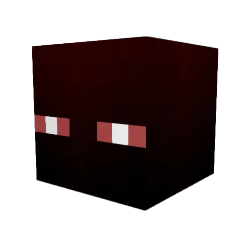 Helix28 Minecraft avatar head, 3D render