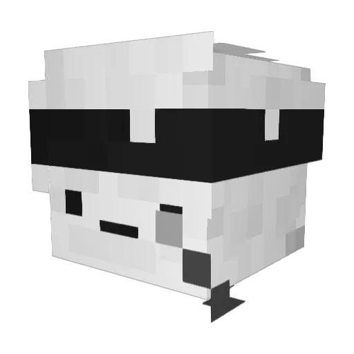 HelixSWE Minecraft avatar head, 3D render