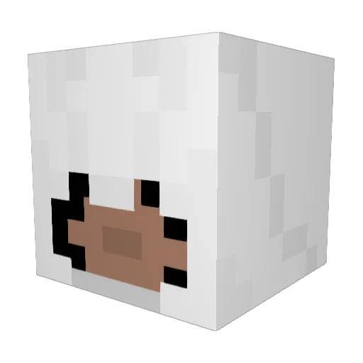 HellBaby1252 Minecraft avatar head, 3D render