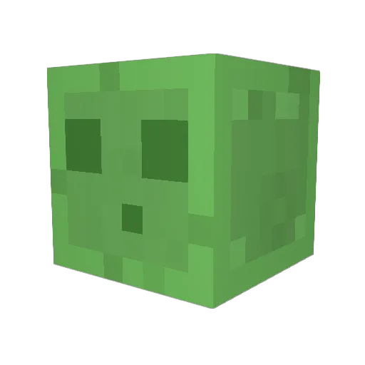 HellBass Minecraft avatar head, 3D render