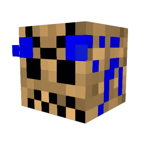 HellBeast03 Minecraft avatar head, 3D render