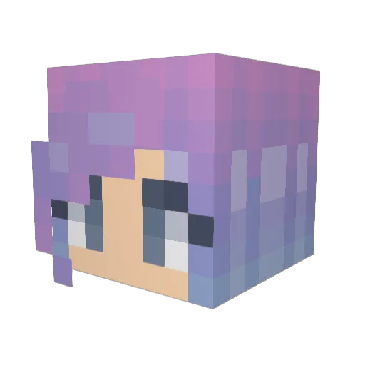 HellBoundSpirit Minecraft avatar head, 3D render
