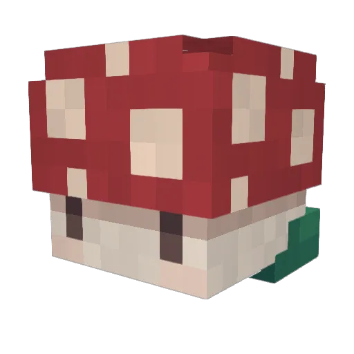 HellBoy_Guy Minecraft avatar head, 3D render