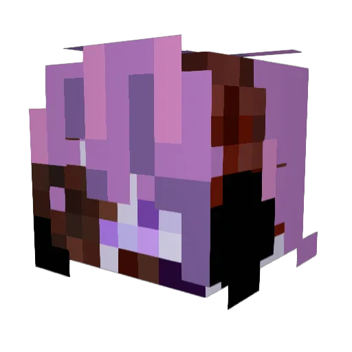 HellPumpkin Minecraft avatar head, 3D render