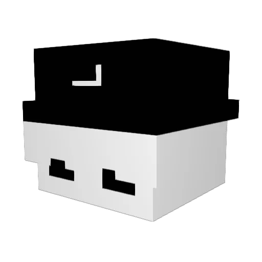 HellSlayer61 Minecraft avatar head, 3D render