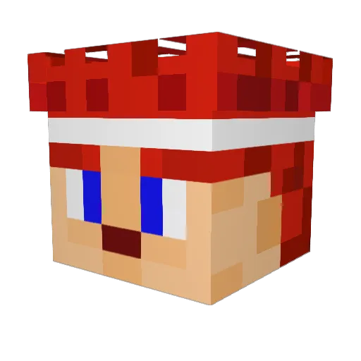 HellXhounD725 Minecraft avatar head, 3D render