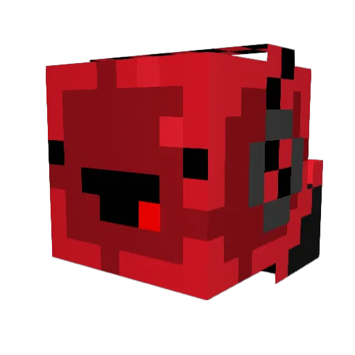 Hell_Herring Minecraft avatar head, 3D render