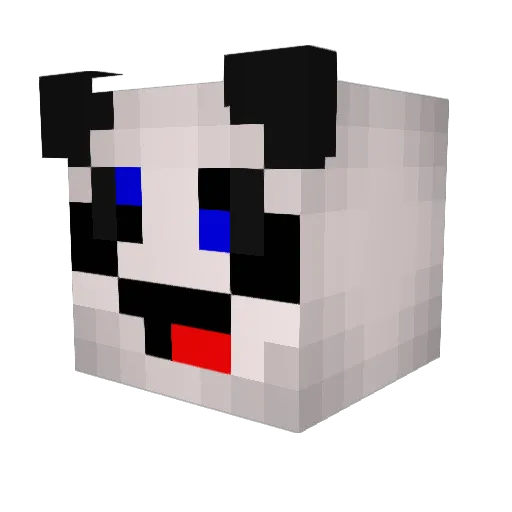 Hell_Rider Minecraft avatar head, 3D render