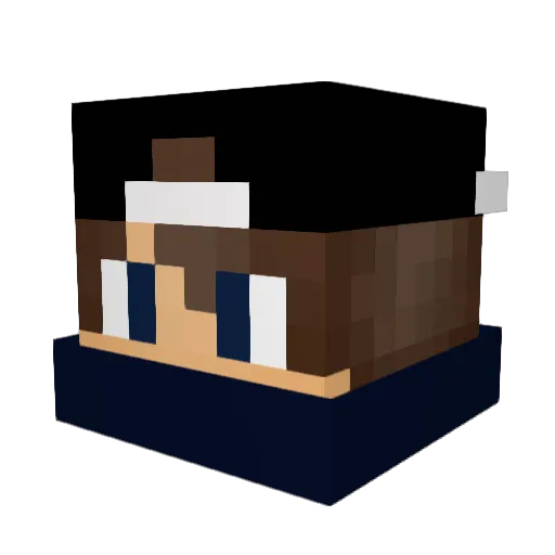 Hell_fire13 Minecraft avatar head, 3D render