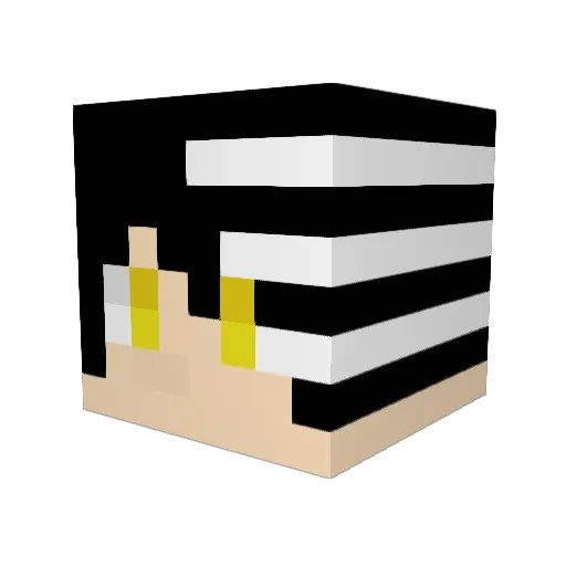 Hell_hound09 Minecraft avatar head, 3D render