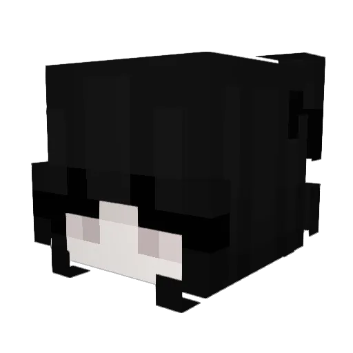 HellboyZira Minecraft avatar head, 3D render