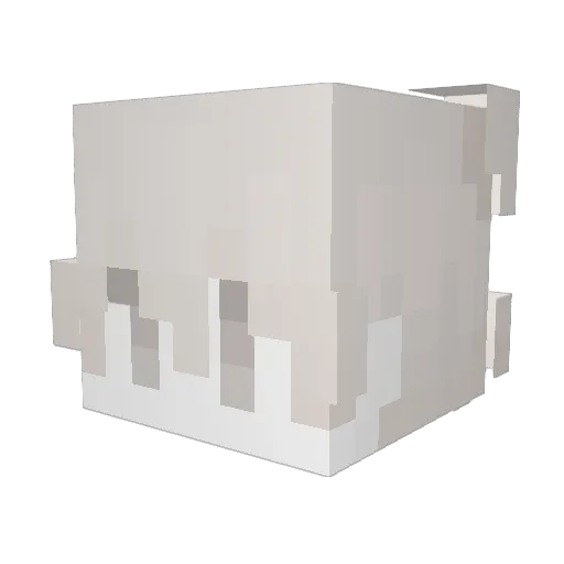 Hellcat_23 Minecraft avatar head, 3D render