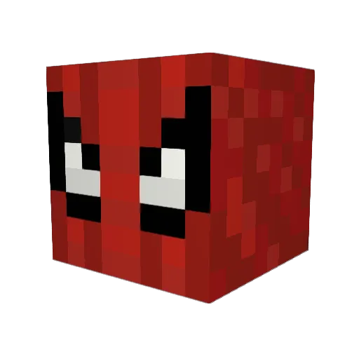 HelleMiner04 Minecraft avatar head, 3D render