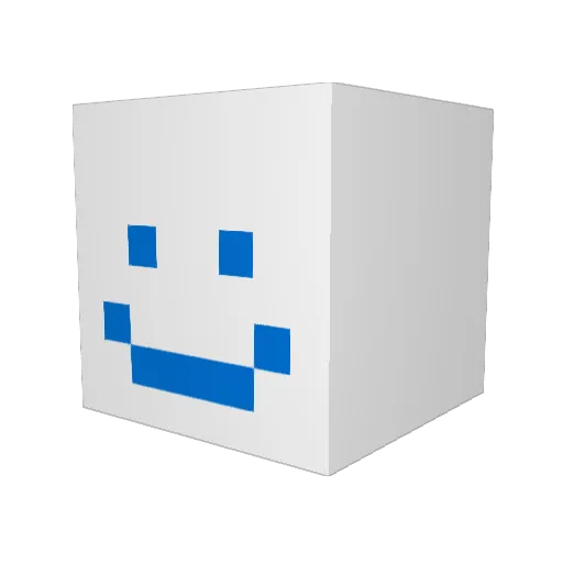 HellesBierchen Minecraft avatar head, 3D render