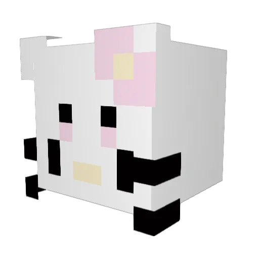 HelloKittyyy69 Minecraft avatar head, 3D render