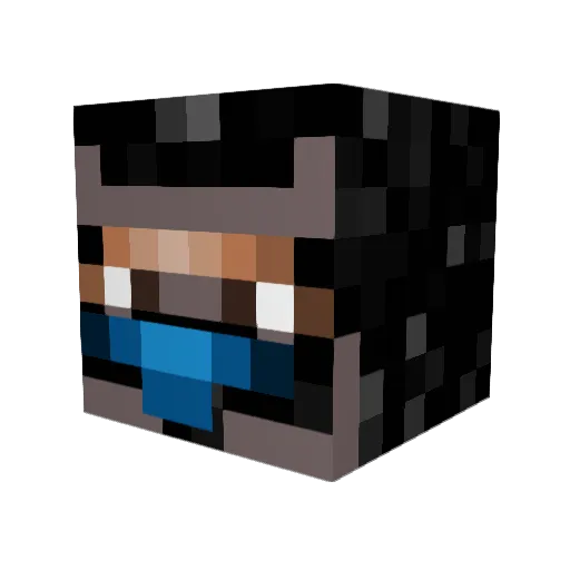 HelloSexy98 Minecraft avatar head, 3D render
