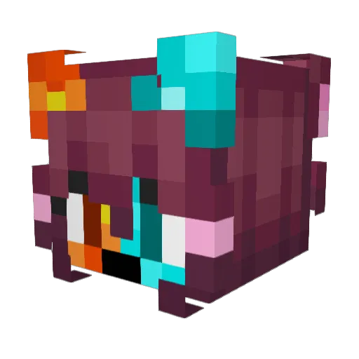 HelloThereDiesel Minecraft avatar head, 3D render