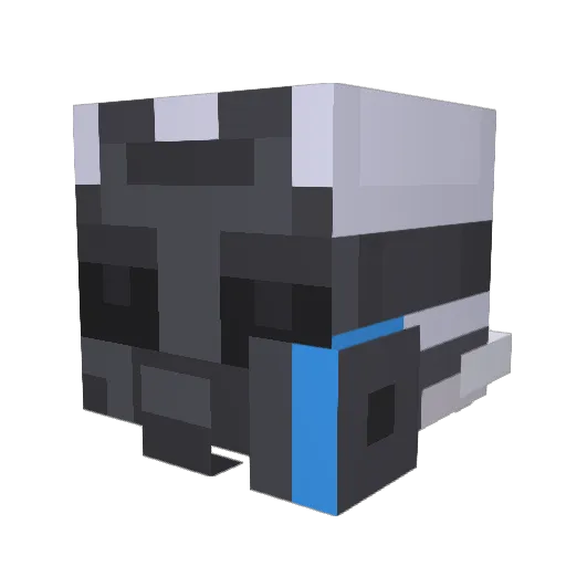 Hello_Tim Minecraft avatar head, 3D render