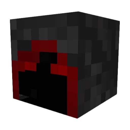 HellofGaming Minecraft avatar head, 3D render