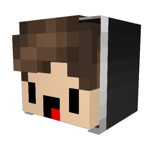 Hellokitty2226 Minecraft avatar head, 3D render