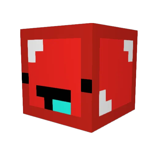 Helloman123 Minecraft avatar head, 3D render