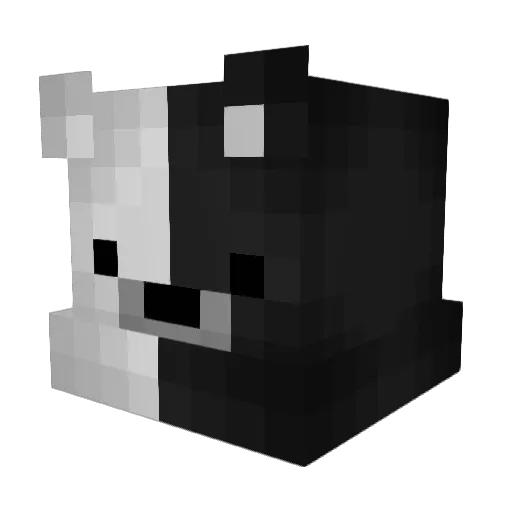 Helloname Minecraft avatar head, 3D render