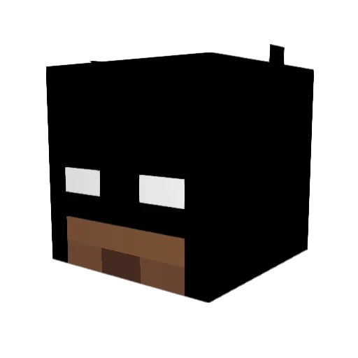 Hellraz0r Minecraft avatar head, 3D render
