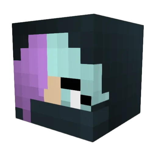 Hells_Kitchen Minecraft avatar head, 3D render