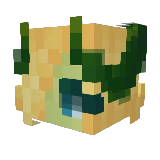 Hells_Prince Minecraft avatar head, 3D render